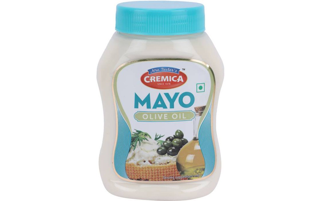 Cremica Mayo Olive Oil   Plastic Jar  275 grams